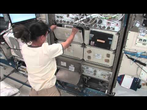 Commercial 'Nanorack' Installed on Space Station's National Lab