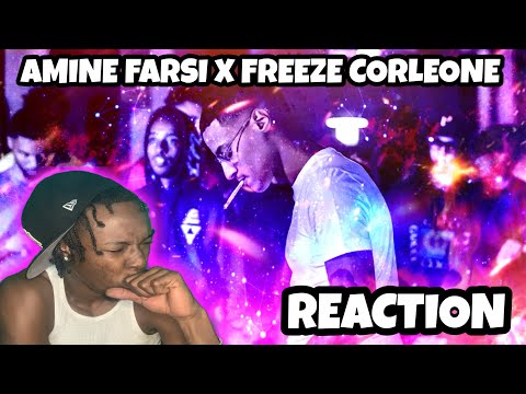 AMERICAN REACTS TO FRENCH DRILL RAP! Amine Farsi x Freeze Corleone 667 - FRAUDE  REACTION
