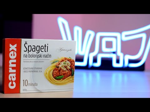 CARNEX GOTOVA JELA - ŠPAGETI NA BOLONJSKI NAČIN
