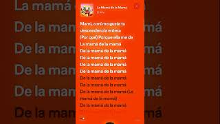 Download lagu la mama de la mamá (letra) mp3 Download lagu la mama de la mamá (letra) mp3