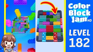 Solusi Level 182 Color Block Jam