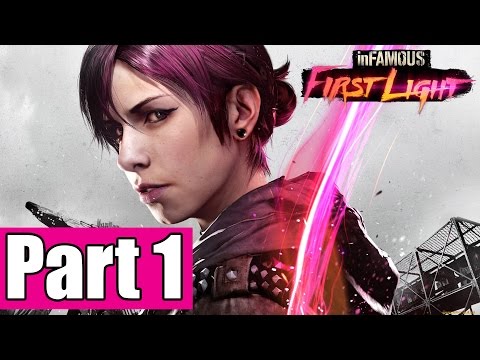 Infamous: First Light Gameplay Walkthrough Part 1 - The Training Room