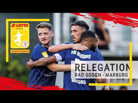 Relegation Group A LOTTO Hessenliga: SG Bad Soden - VfB Marburg