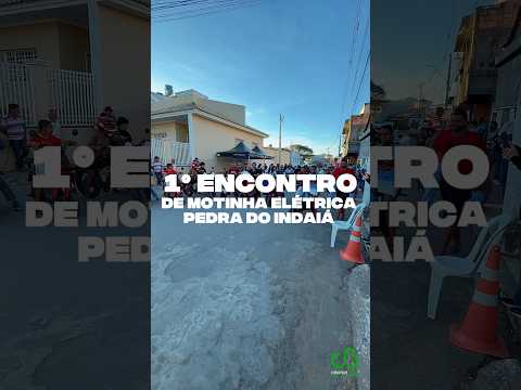 Encontro de motinhas elétricas na cidade de Pedra do Indaiá!!