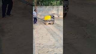 Hand Operated Mini Road Roller Compactor hair | Available on IndiaMART