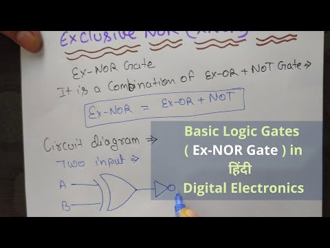 Basic Logic gates OR Gate and NOT Gate in Hindi Digital electronics tutorials