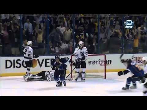 Alexander Steen OT Goal Game 1 - Blues vs Kings 2013 Stanley Cup Playoffs