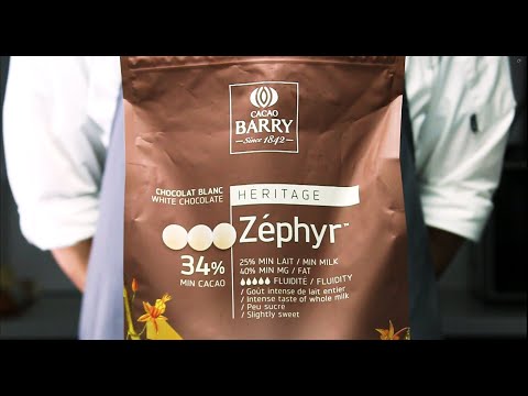 Cacao Barry's Zéphyr White Chocolate - Supplied by Keylink
