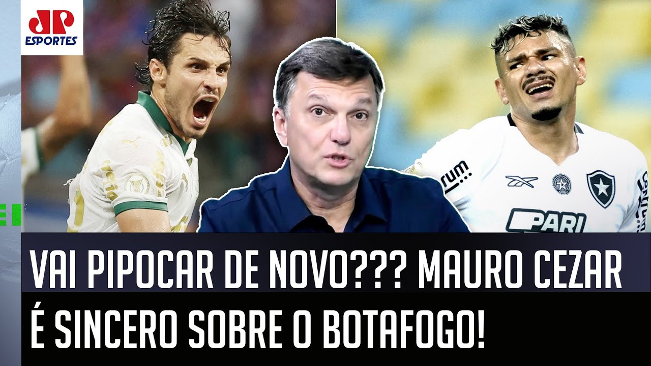 "NUNCA DUVIDEM da capacidade do Botafogo de DAR UMA PIPOCADA! E o Palmeiras..." Mauro Cezar É DIRETO