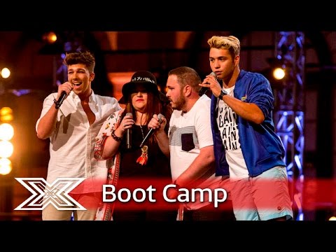 Tom and Laura, Matt Terry, Aeron Smith sing See You Again | Boot Camp | The X Factor UK 2016