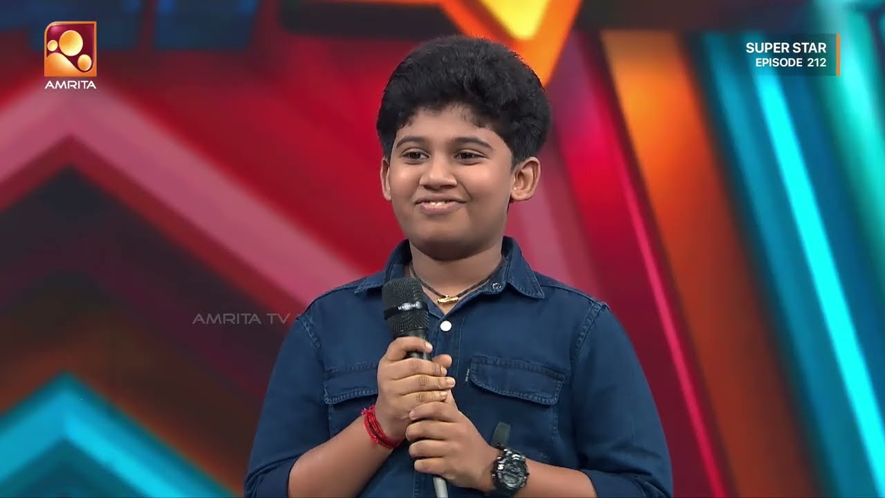 ഭാവഗായകനായി നിവേദ് | Nived | Your Choice Round | Epi 212 | Super Star