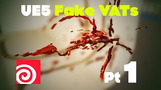 [Blood VFX Pt 1] VAT or Fake VAT? [Houdini/Unreal5]