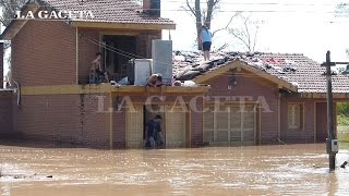 preview picture of video 'Tucumán en emergencia: inundaciones en Los Sueldos, Ciudacita, Palomino y Atahona'