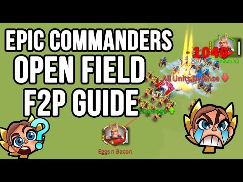 EPIC Commanders Worth to Fight in OPENFIELD | Rise of Kingdoms