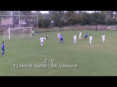TJ Horné Saliby - Váhovce 3:0 (0:0)