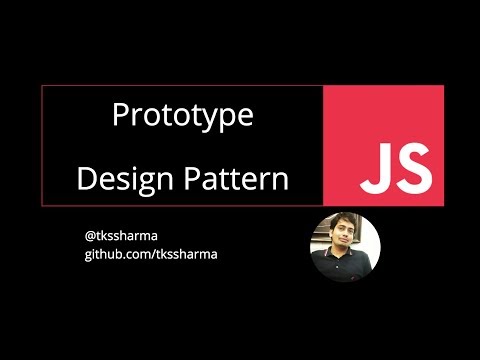 Prototype pattern in Javascript   Design Pattern #73