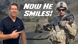 Fixing a Wounded Combat Veterans Teeth