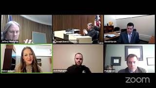 Domestic violence suspect arrested at accuser’s apartment during virtual court hearing video