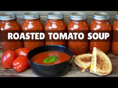 Favorite Roasted Tomato Soup Canning Recipe | Great Lakes Country