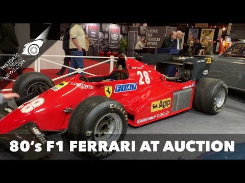 Ferrari 126 C F1 car at Artcurial