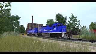 Trainz 2019 - Chasing Conrail SD40-2 In Midwestern Branch