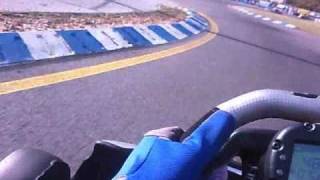 preview picture of video 'go kart 100cc onboard ALA KARTING'