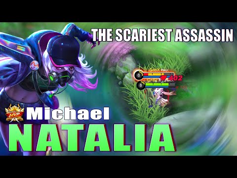 Natalia Is Still One Of The Scariest Assassins Gameplay by Michael ~ MLBB