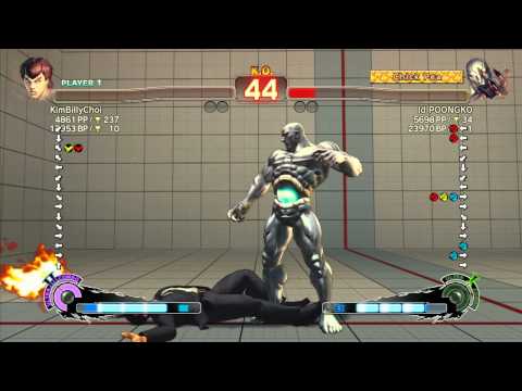 SSF4 AE 2012: KimBillyChoi (Fei Long) vs Poongko (Seth) - Xbox Live Ranked Match