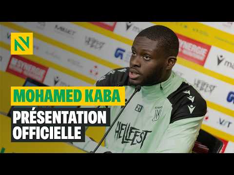 🎥🎙️ Présentation officielle de Mohamed Kaba