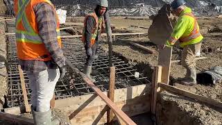 BTU - First concrete pour 2