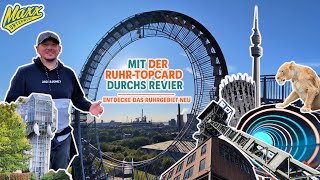 Mit der RUHR.TOPCARD durchs Revier | Entdecke das Ruhrgebiet neu | 29 Erlebnisse