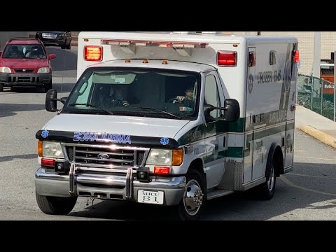 Crozer EMS MICU 81 Responding (Lots of Bullhorn) 12-23-20