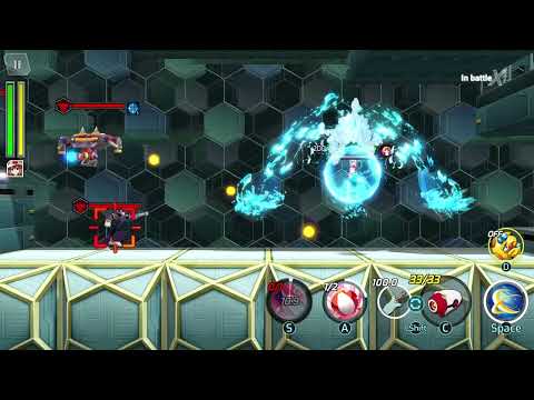 16-2 Den Area Stage | Swimsuit Iris | MEGA MAN X DiVE Offline