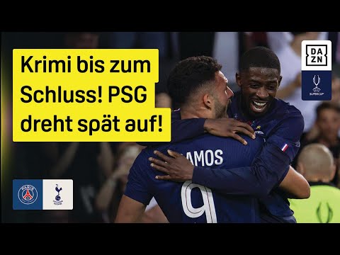 Paris Saint-Germain - Tottenham Hotspur | UEFA Super Cup | DAZN Highlights