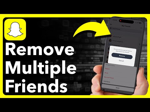 How To Mass Delete Snapchat Friends