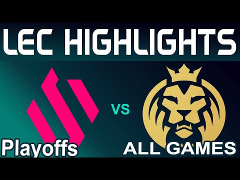 BDS vs MDK Highlights ALL GAMES LEC Summer Playoffs 2024 Team BDS vs MAD Lions KOI by Onivia