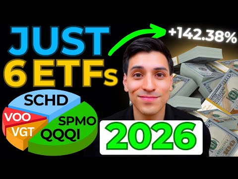 6 ETFs I'd ONLY Buy & Hold for Long-Term Investing (2026 Ultimate Guide)