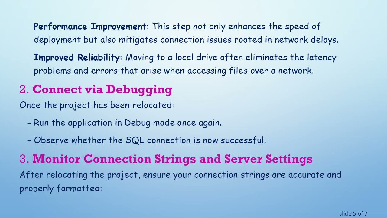 Resolving the SQL Connection Error 0 in Visual Studio