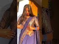 Blue Saree 🫶 Shorts Bunnyandsanavlog Sareefashion