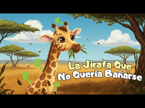 🦒 La Jirafa Que No Quería Bañarse 🧼 | Cuentos infantiles | Cuentos para dormir