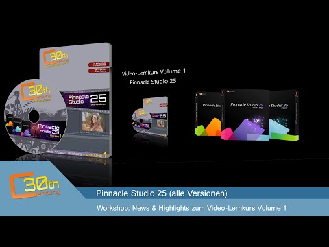 Pinnacle Studio 25 Volume 1 Tutorial Overview