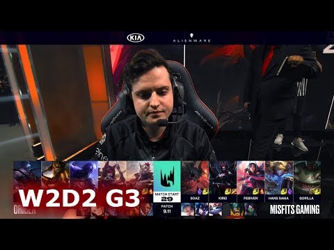 Origen vs Misfits | Week 2 Day 2 S9 LEC Summer 2019 | OG vs MSF W2D2