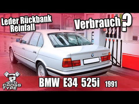 BMW 5er E34 525i von 1991 im Alltag und der Verbrauch