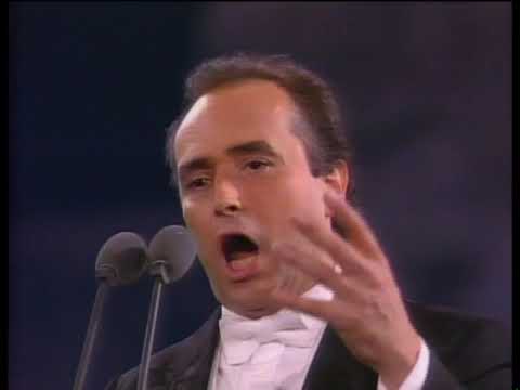 JOSE CARRERAS  THE THREE TENORS CONCERT  ROMA 1990