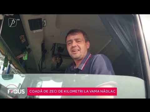 Coadă de zeci de kilometri la vama Nădlac