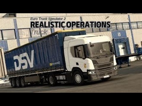 Realistic Operations-The Most Realistic Mods Of Euro Truck Simulator 2-Scania P450.