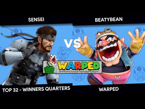 Warped! - Sensei (Snake) vs BeatyBean (Wario) - Top 32 - Winners Quarters