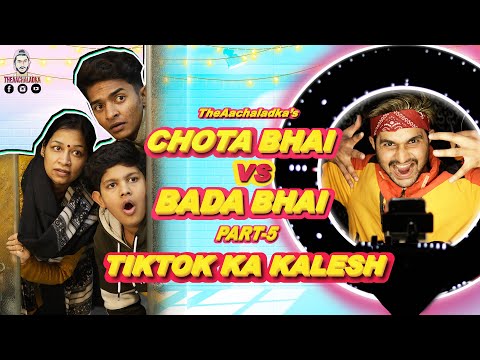 CHOTA BHAI VS BADA BHAI | Part - 5 | TIKTOK KA KALESH  - TheAachaladka