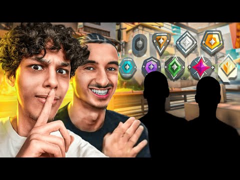 RAGE AND RAYAKUZAA VS ALL VALORANT RANKS !!!