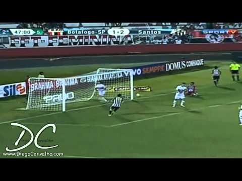 NEYMAR gol 3 (Botafogo 1x4 Santos) Campeonato Paulista 2012 [06 - 009]